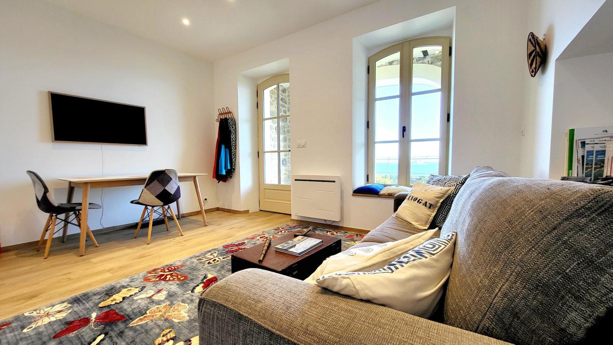 Vue Pleine Mer A La Perle Marine - La Terrasse Dinard Exterior photo